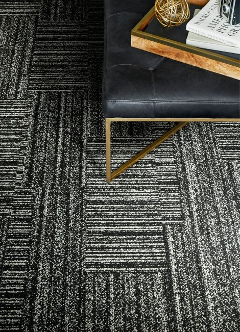 Decibel: Visual Code Collection Carpet Tile by Interface
